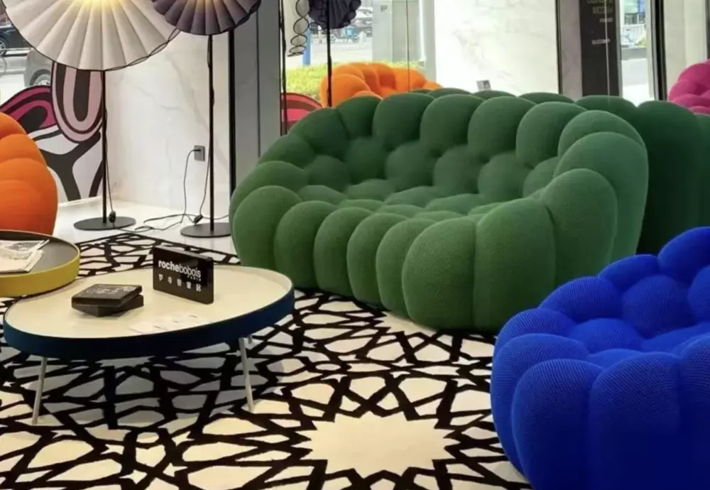 bubbly sofa